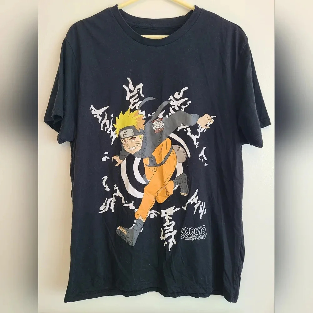 2007 Naruto Shippuden Shonen Jump Anime Cartoon Ripple Junction T-Shirt Size L‎